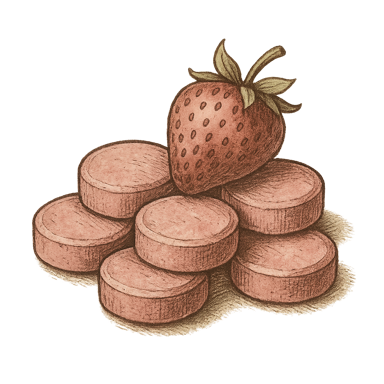Strawberry Toothpaste Tablets
