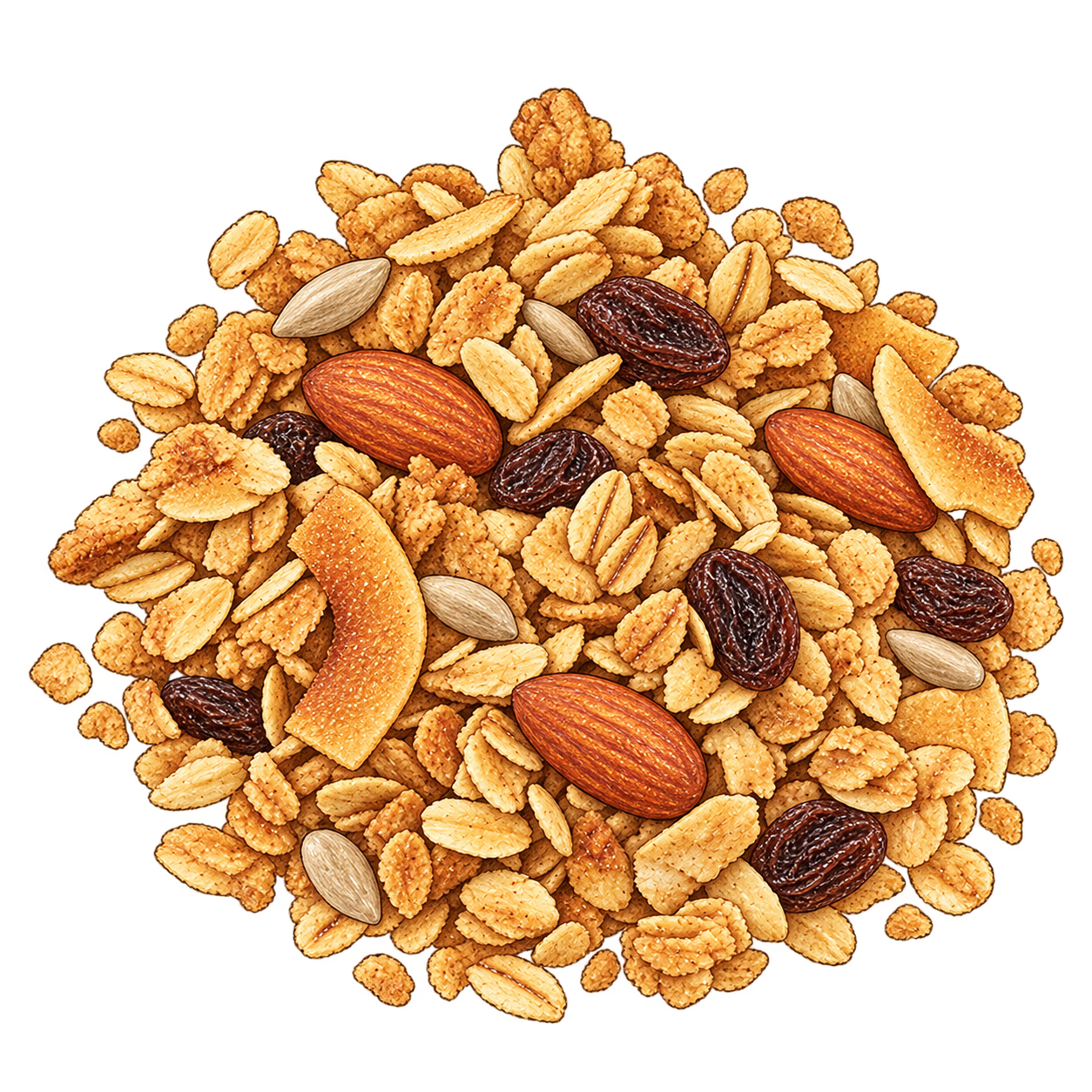 Cinnamon Maple Nut Granola