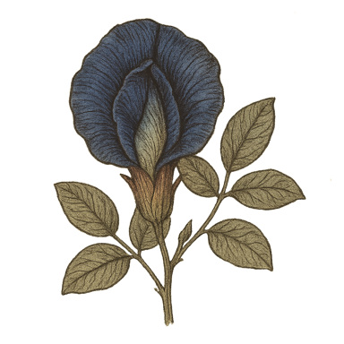 Butterfly Pea Flowers