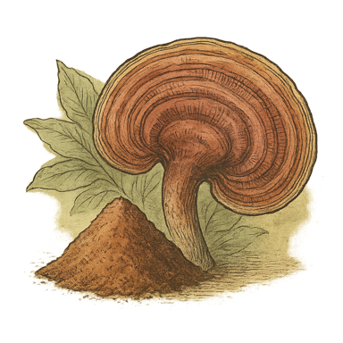 Red Reishi Mushroom Powder