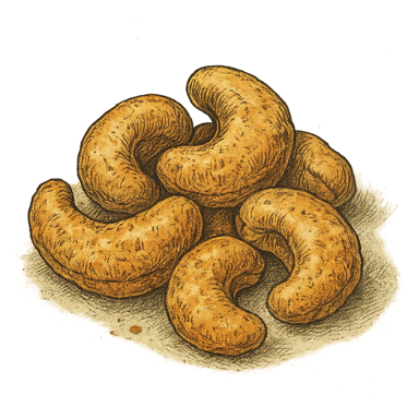 Roasted Curry Cashews