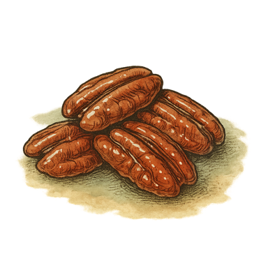 Roasted Maple Glazed Pecans