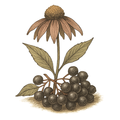Elderberry Echinacea Wellness Tea
